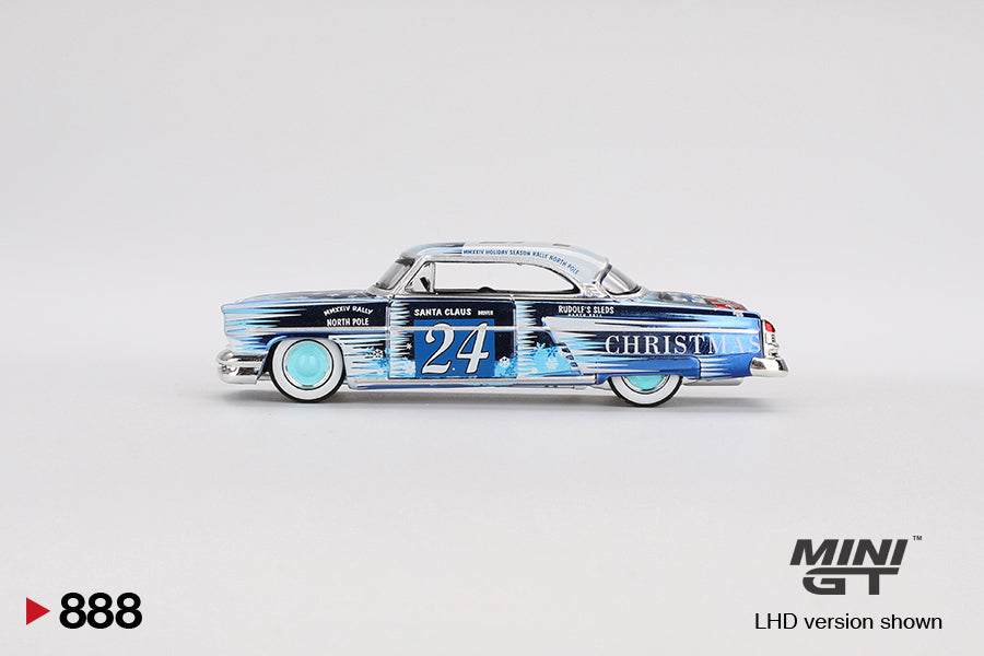 1/64 MiniGT Lincoln Capri Christmas Hot Rod by Tim Sadchikov 2024 Christmas Edition (MGT00888)