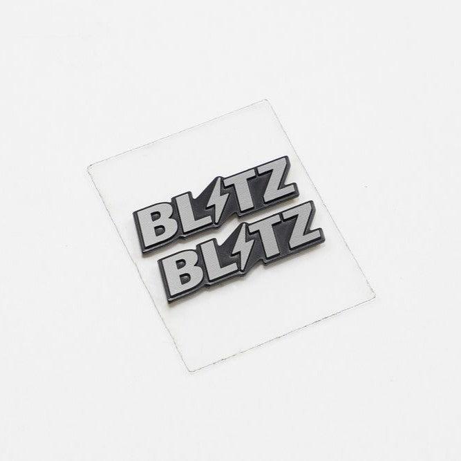 Blitz Lettering Blitz Logo Aluminium Sticker – JDM Junction BN