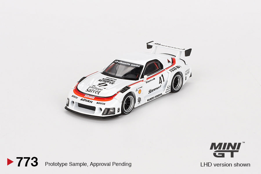 1/64 MiniGT MAZDA RX-7 LB-Super Silhouette #41 (Numero Reserve) (MGT00773)