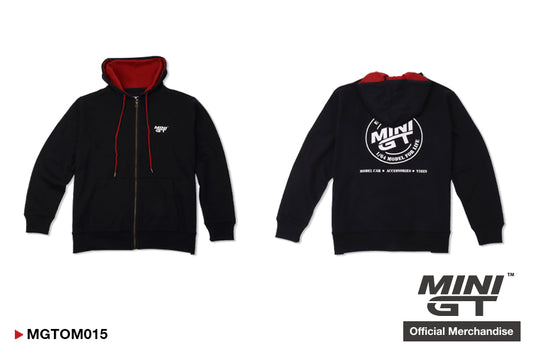 MiniGT Sweat Jacket (full zip) Black (MGTOM015)