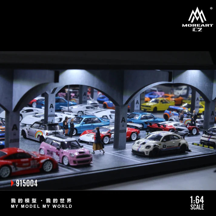 MoreArt Underground Parking Garage Scene 04