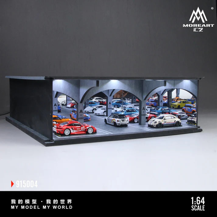 MoreArt Underground Parking Garage Scene 04