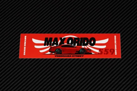 Max Orido Supra Sticker – JDM Junction BN