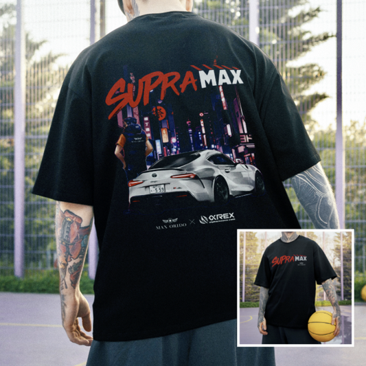 Max Orido x Alpharex SupraMax T-Shirt (Black)