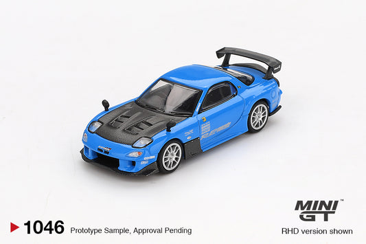 1/64 MiniGT Mazda RX-7 RE-Amemiya 20B NA 3ROTOR-7 (“Ama-san Go”) (MGT01046)