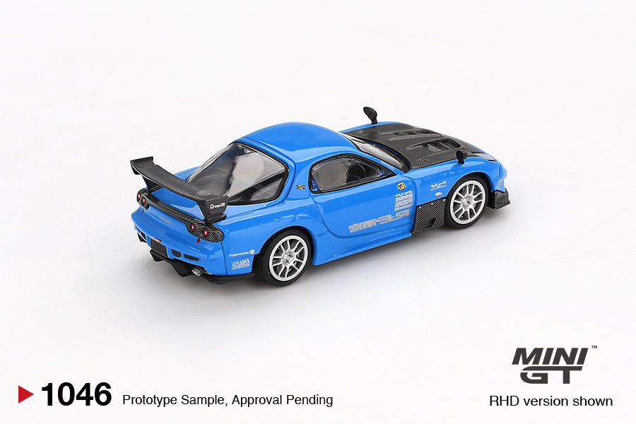 1/64 MiniGT Mazda RX-7 RE-Amemiya 20B NA 3ROTOR-7 (“Ama-san Go”) (MGT01046)
