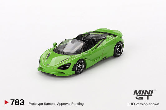 1/64 MiniGT McLaren 750S Spider Mantis Green (MGT00783) (Blister Pack)