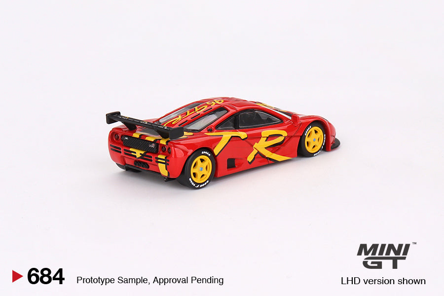 1/64 MiniGT McLaren F1 GTR 1996 Presentation (MGT00684)