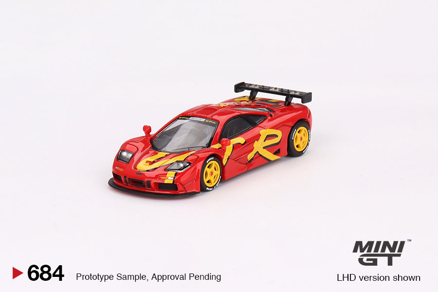 1/64 MiniGT McLaren F1 GTR 1996 Presentation (MGT00684)