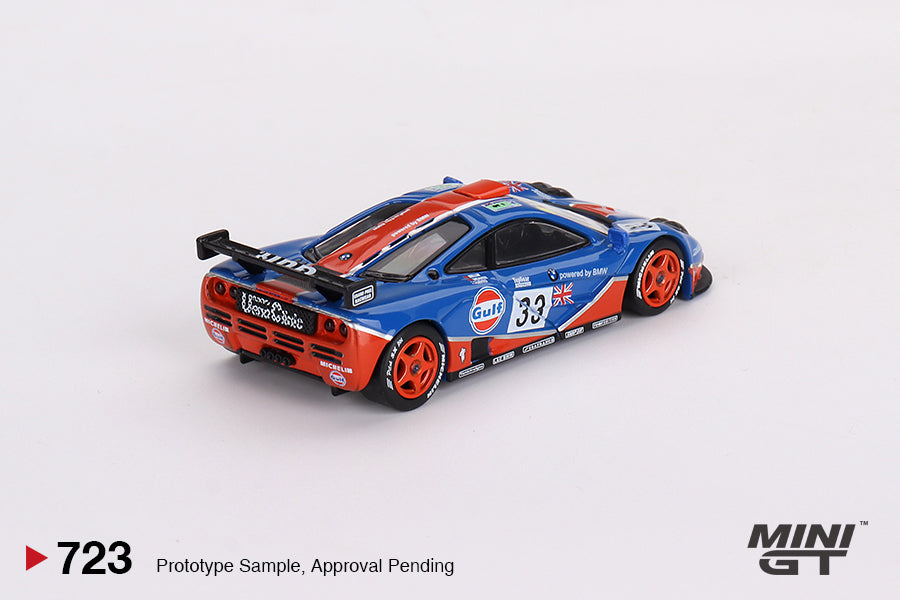 1/64 MiniGT McLaren F1 GTR #33 (1996 Le Mans 24Hr) (MGT00723)