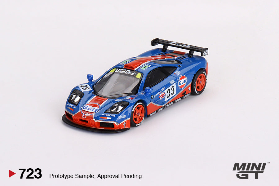 1/64 MiniGT McLaren F1 GTR #33 (1996 Le Mans 24Hr) (MGT00723)