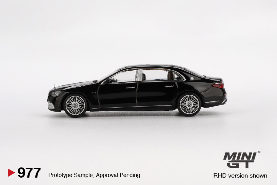 1/64 MiniGT Mercedes-Maybach S 680 (Black) (MGT00977)