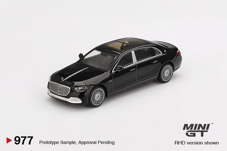 1/64 MiniGT Mercedes-Maybach S 680 (Black) (MGT00977)