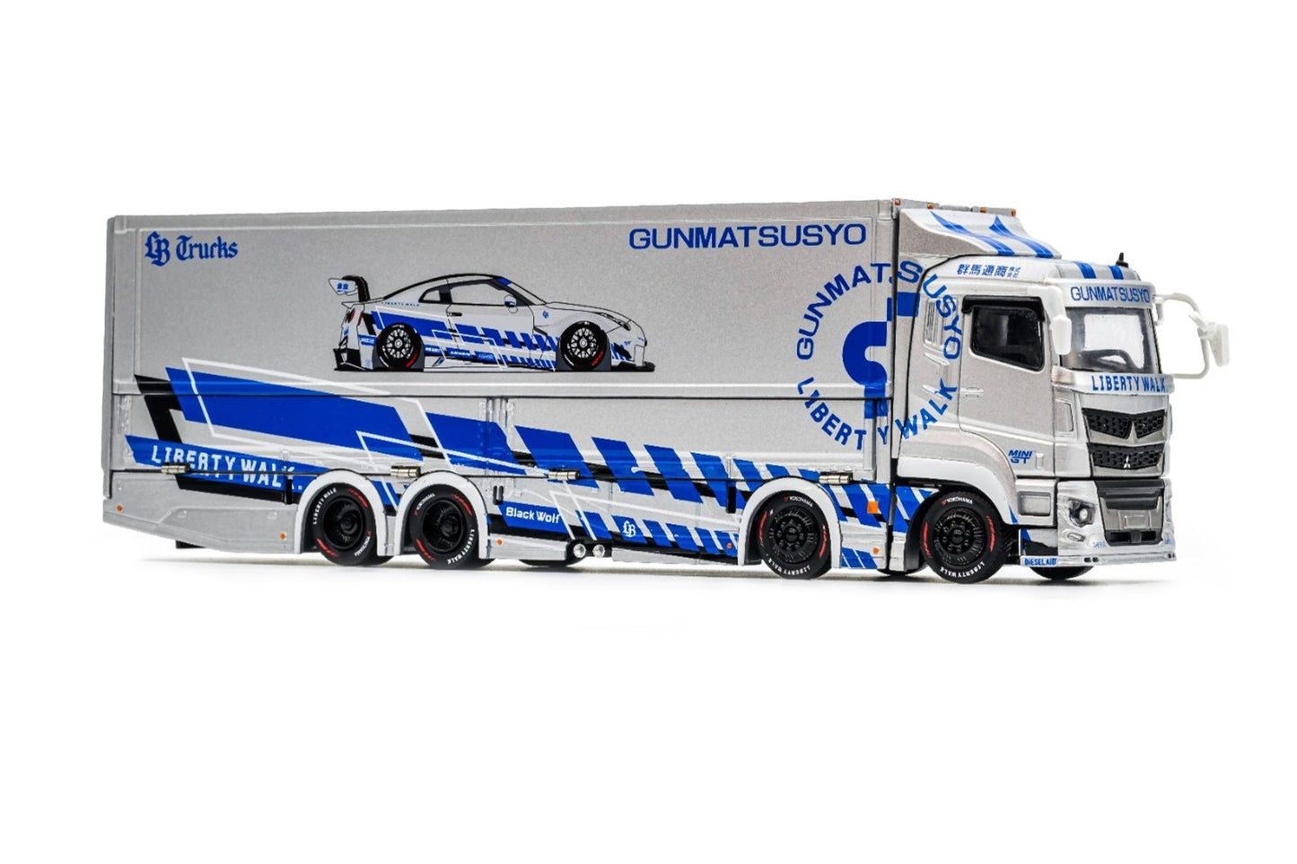 1/64 GCD Mitsubishi Fuso Super Great Transport LBWK Truck (2026 TAS Exclusive)