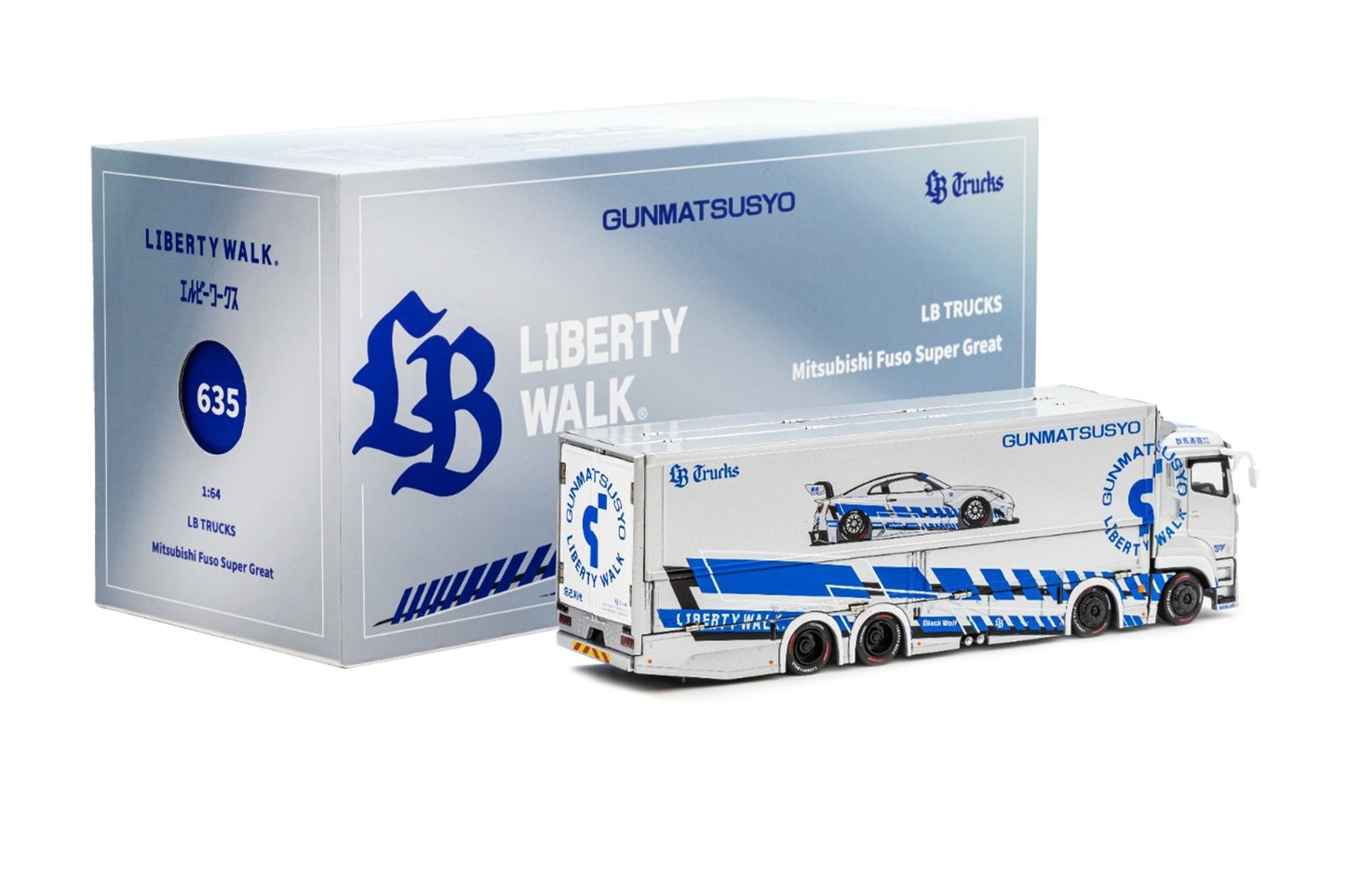 1/64 GCD Mitsubishi Fuso Super Great Transport LBWK Truck (2026 TAS Exclusive)