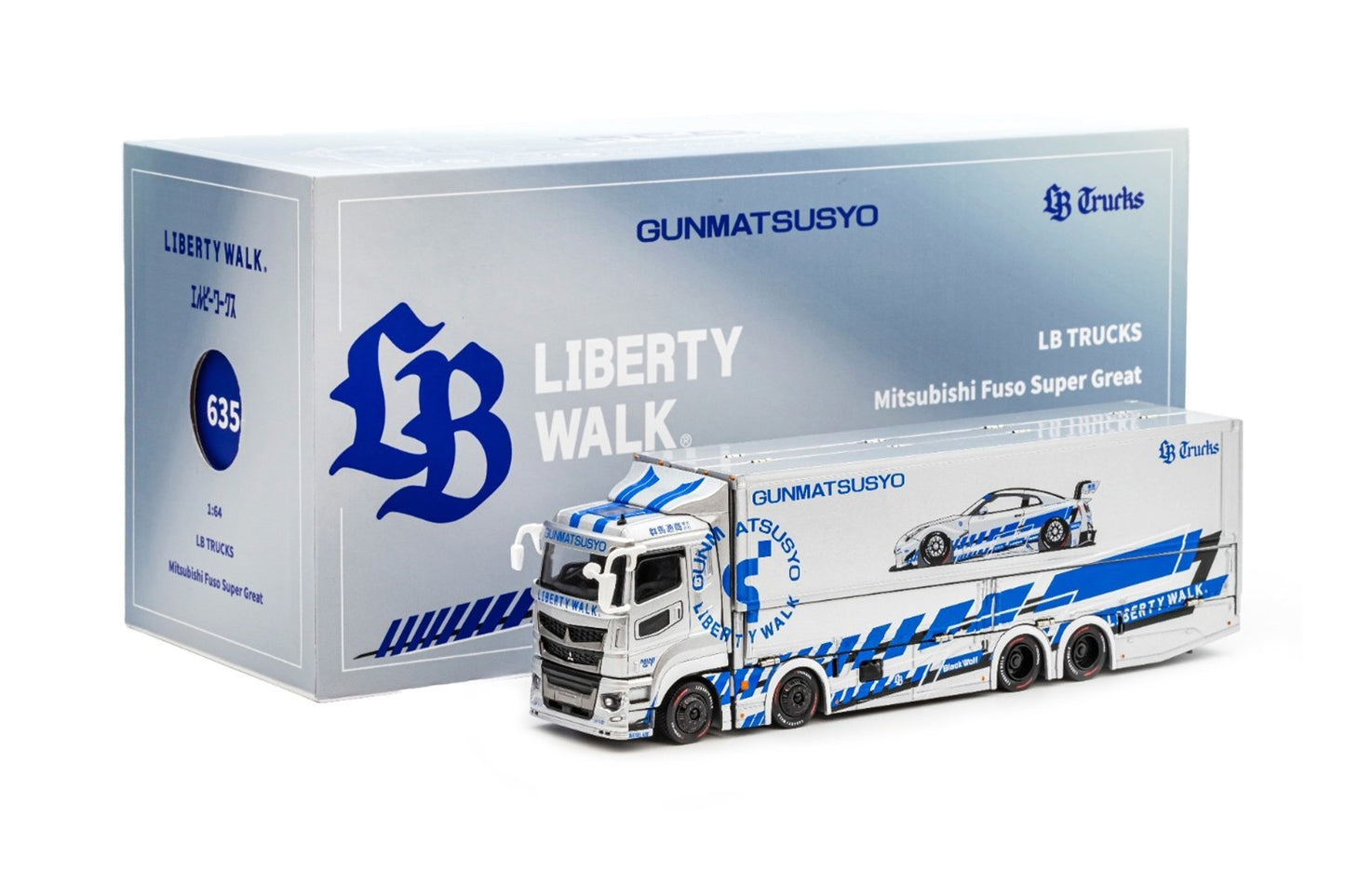 1/64 GCD Mitsubishi Fuso Super Great Transport LBWK Truck (2026 TAS Exclusive)