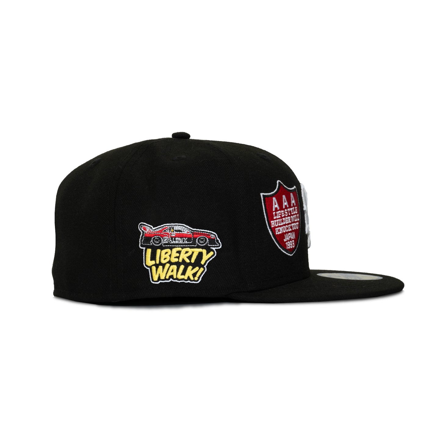 Liberty Walk x New Era 59FIFTY LB Cap (Black/Red)