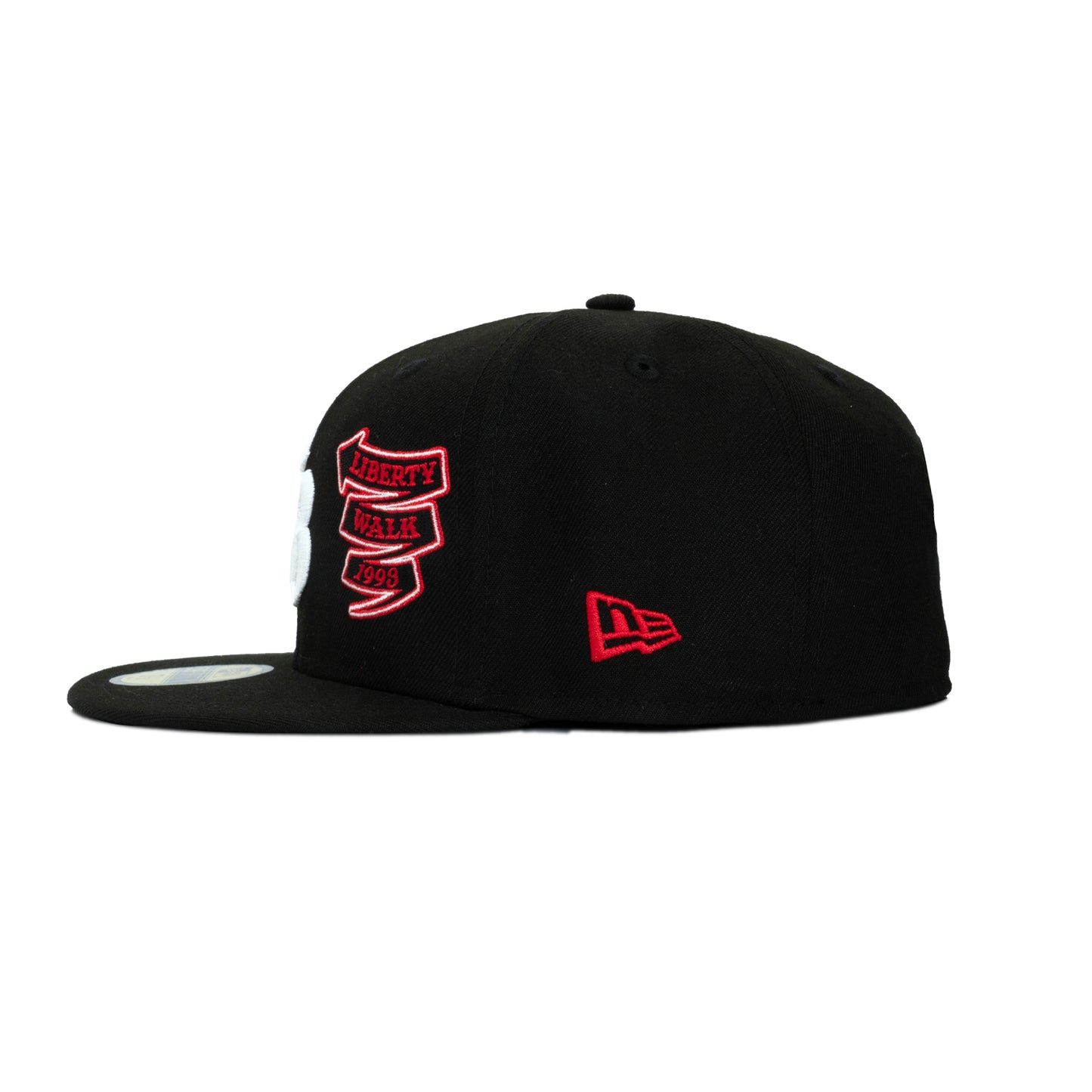 Liberty Walk x New Era 59FIFTY LB Cap (Black/Red)