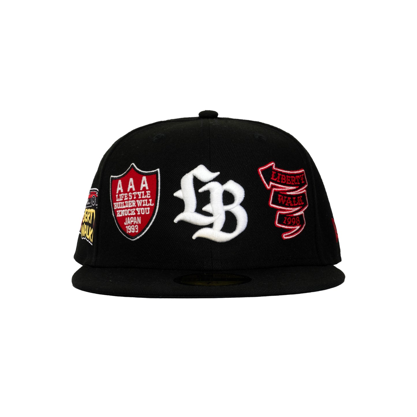 Liberty Walk x New Era 59FIFTY LB Cap (Black/Red)