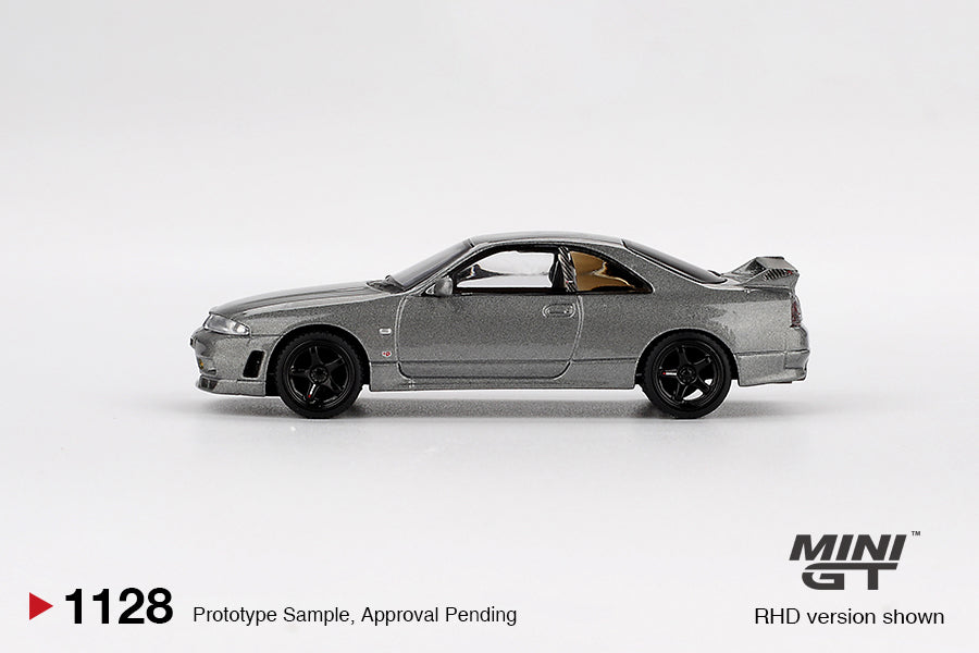 1/64 MiniGT NISSAN Skyline GT-R (Dark Metal Gray NISMO BCNR33 CRS Version) (MGT01128)