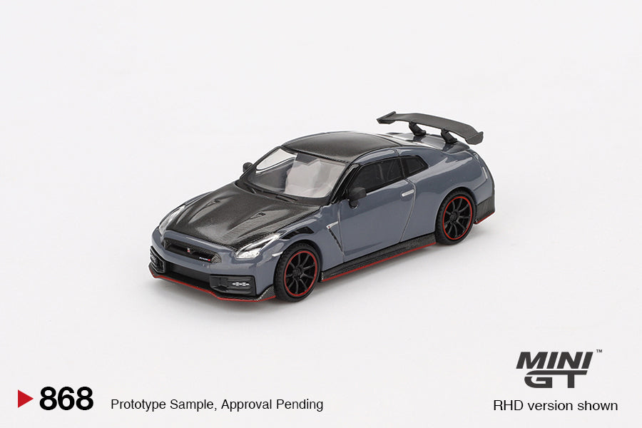 1/64 MiniGT Nissan GT-R Nismo 2024 NISMO (Stealth Gray) (MGT00868)