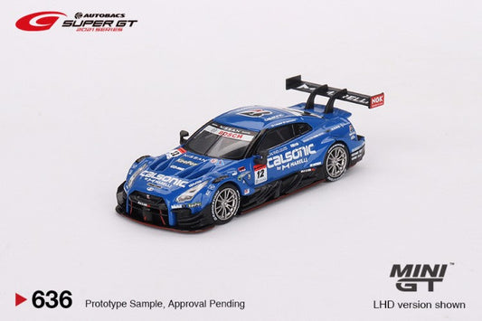 1/64 MiniGT Nissan GT-R Nismo GT500 #12 Team Impul 2021 SUPER GT SERIES (MGT00636)