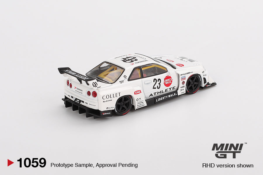 1/64 MiniGT Nissan LB-ER34 Super Silhouette (ATHLETE/COLLET) (MGT01059)