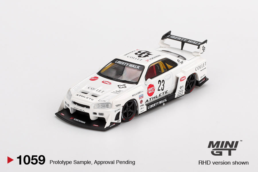 1/64 MiniGT Nissan LB-ER34 Super Silhouette (ATHLETE/COLLET) (MGT01059)