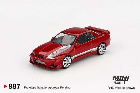 1/64 MiniGT Nissan Skyline GT-R (R32) VeilSide Combat C-I (Gem Red) (MGT00987)