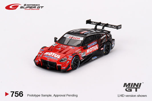 1/64 MiniGT Nissan Z GT500 #23 "MOTUL AUTECH Z" NISMO 2023 SUPER GT SERIES (MGT00756)