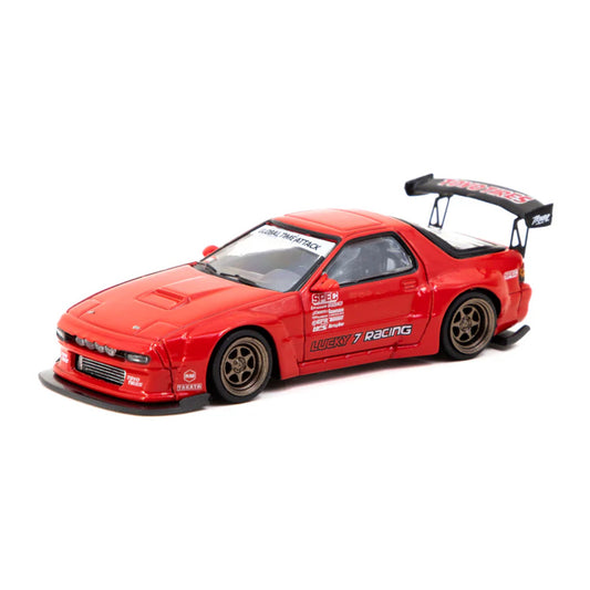 1/64 Tarmac Works x Vertex Mazda RX-7 FC3S (Red)