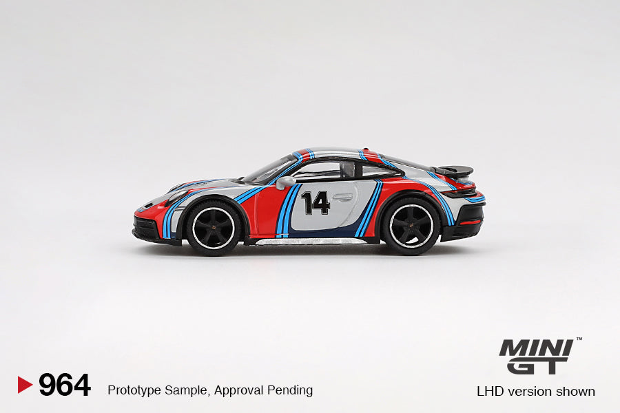 1/64 MiniGT Porsche 911 Dakar (Ice Grey Metallic "Rally 1978") (MGT00964)