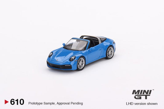 1/64 MiniGT Porsche 911 Targa 4S Shark Blue (MGT00610)