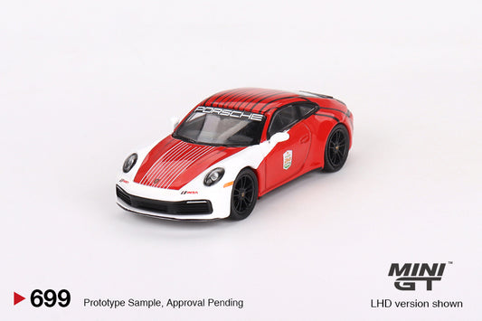 1/64 MiniGT Porsche 911 (992) Carrera S Safety Car 2023 IMSA Daytona 24 Hrs (MGT00699)