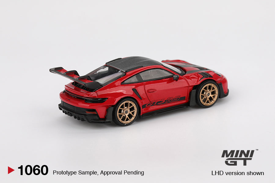 1/64 MiniGT Porsche 911 (992) GT3 RS Weissach Package (Guards Red) (MGT01060)