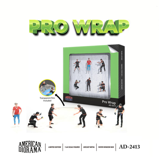 1/64 American Diorama Figurine Set Pro Wrap (AD-2413)