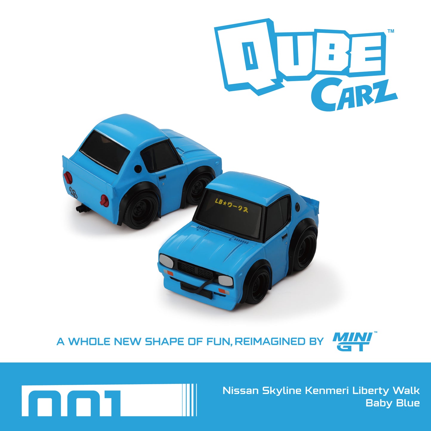 1/64 MiniGT Qube Carz