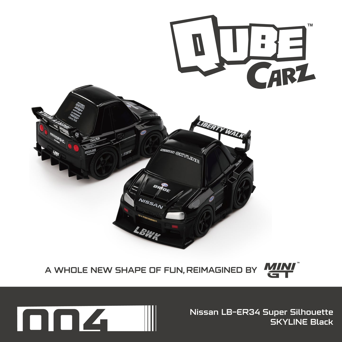 1/64 MiniGT Qube Carz