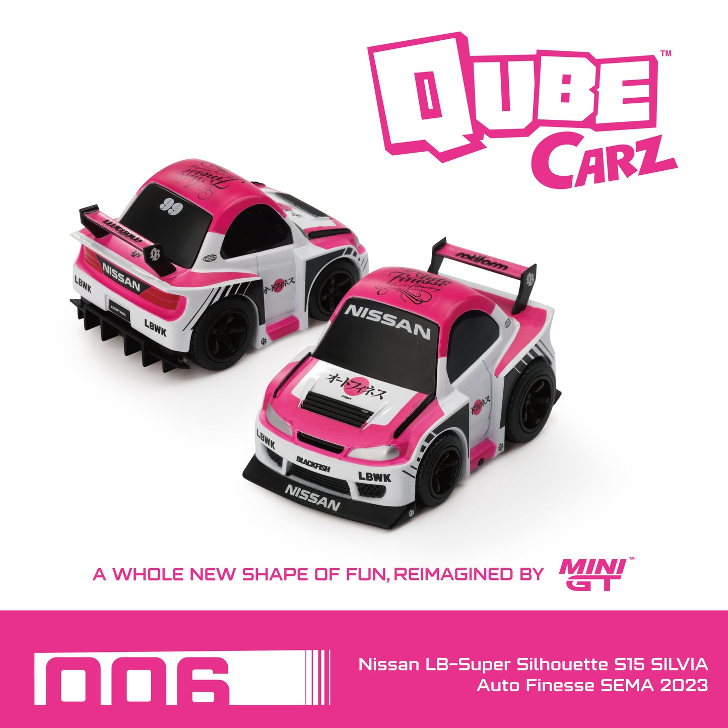 1/64 MiniGT Qube Carz