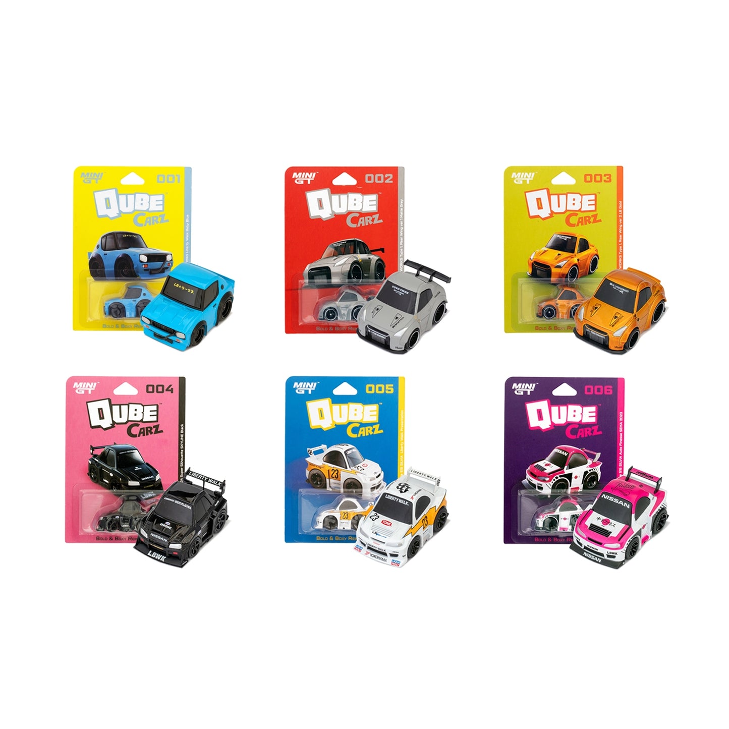 1/64 MiniGT Qube Carz