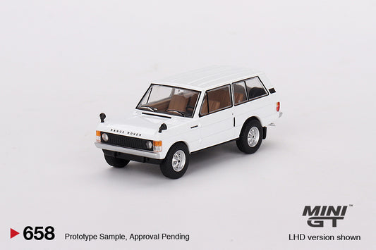 1/64 MiniGT Range Rover Davos White (MGT00658)