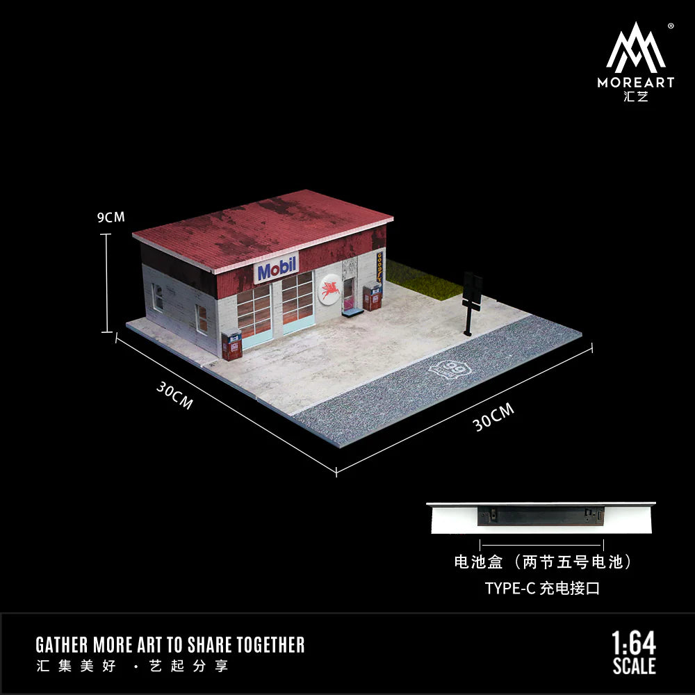MoreArt Route 66 Scene Model