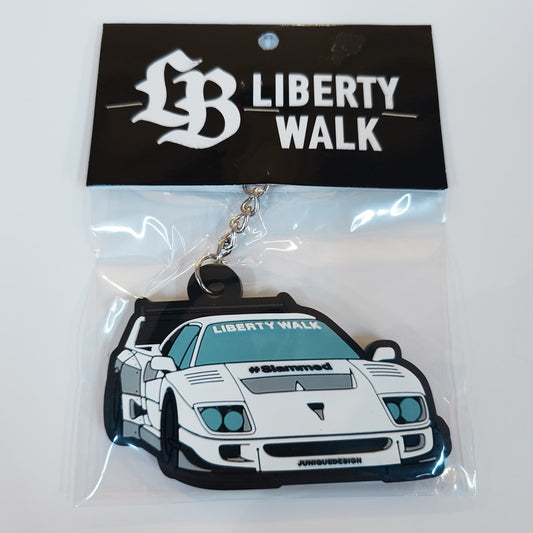 Liberty Walk Rubber Keychain Countach