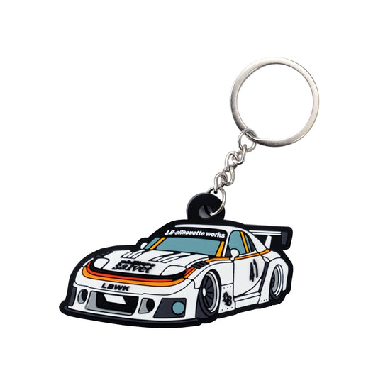 Liberty Walk Rubber Keychain FD (White)