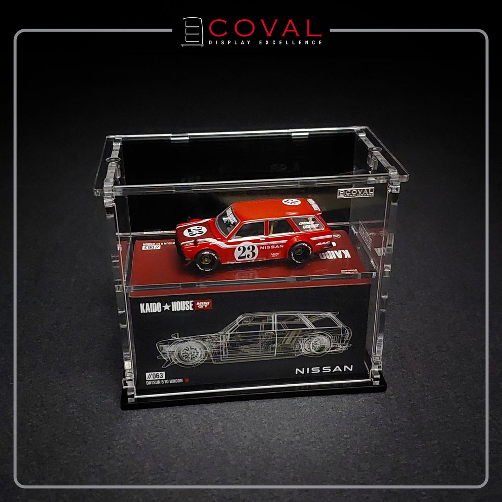 Car Box Display Design Coval Displays Acrylic Cabinet for Kaido House Car and Box with Front ...