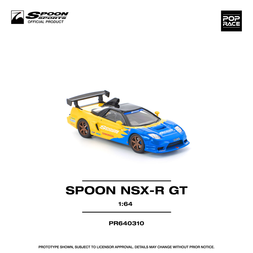 1/64 Pop Race Honda NSX-R GT (Spoon Sports) (PR64-310)