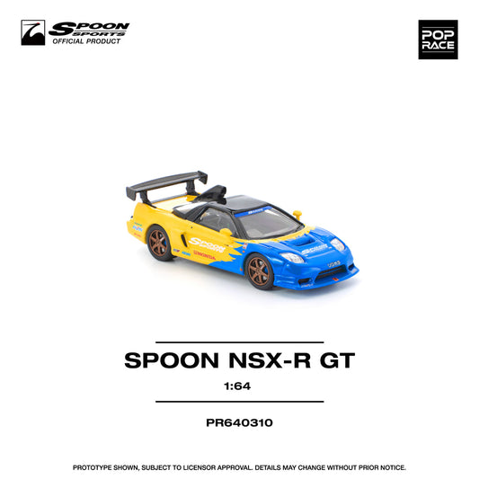 1/64 Pop Race Honda NSX-R GT (Spoon Sports) (PR64-310)