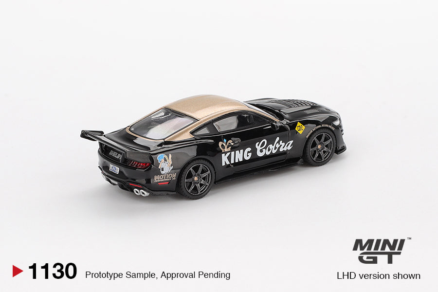 1/64 MiniGT Shelby GT500 Dragon Snake Concept (Black/Gold) (MGT01130)
