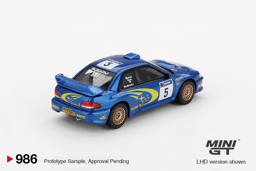 1/64 MiniGT Subaru Impreza WRC99 #5 (1999 Rally Australia Winner) (MGT00986)