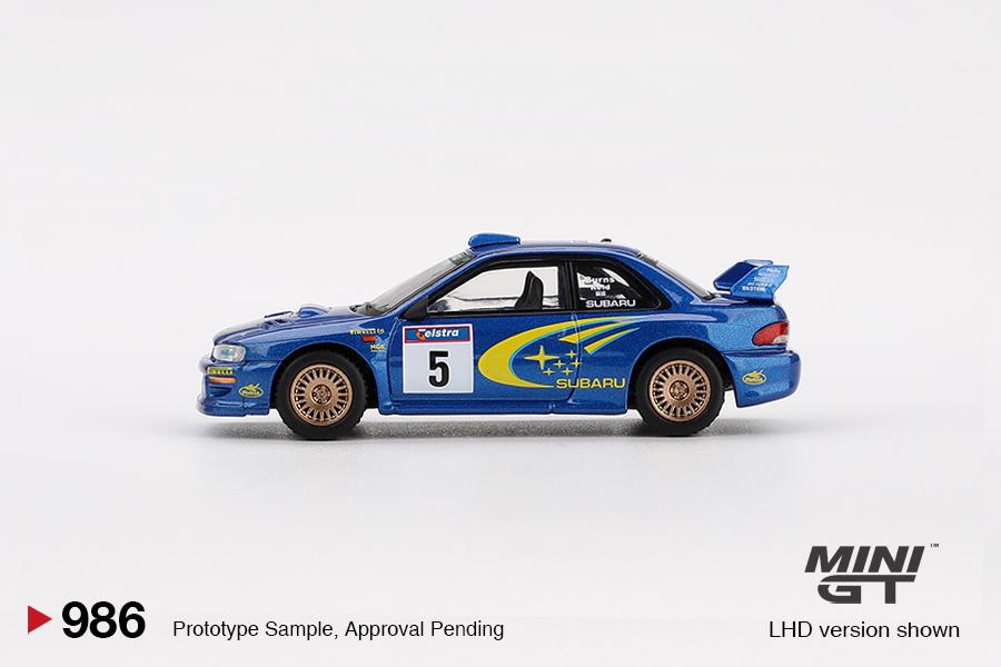 1/64 MiniGT Subaru Impreza WRC99 #5 (1999 Rally Australia Winner) (MGT00986)
